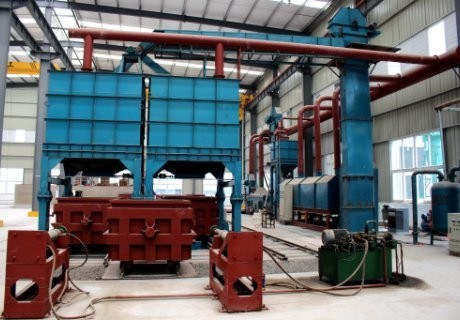 Sichuan Qingjiang Machinery Co., Ltd. ligne de production du fabricant